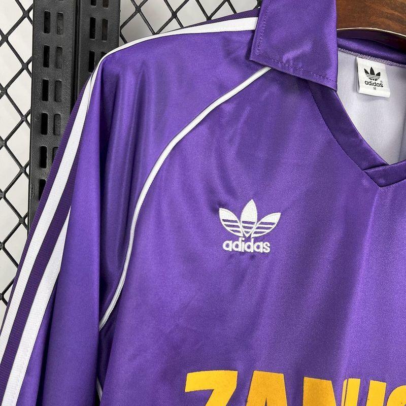 Real Madrid 1984/85 Vintage Retro Third Away Long Sleeves Jersey