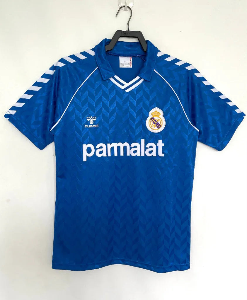 Real Madrid 1986/87 Vintage Retro Away Jersey - Concept Kits
