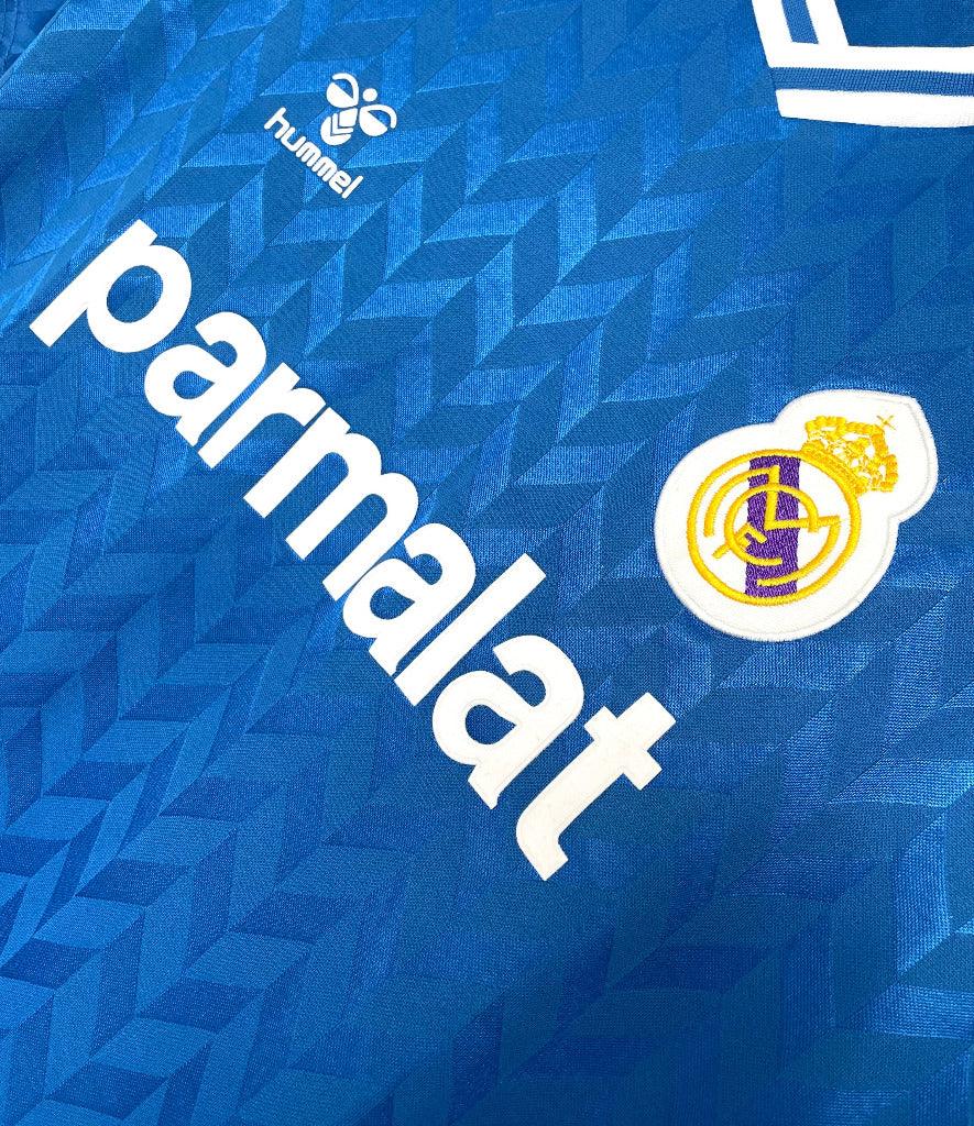 Real Madrid 1986/87 Vintage Retro Away Jersey - Concept Kits