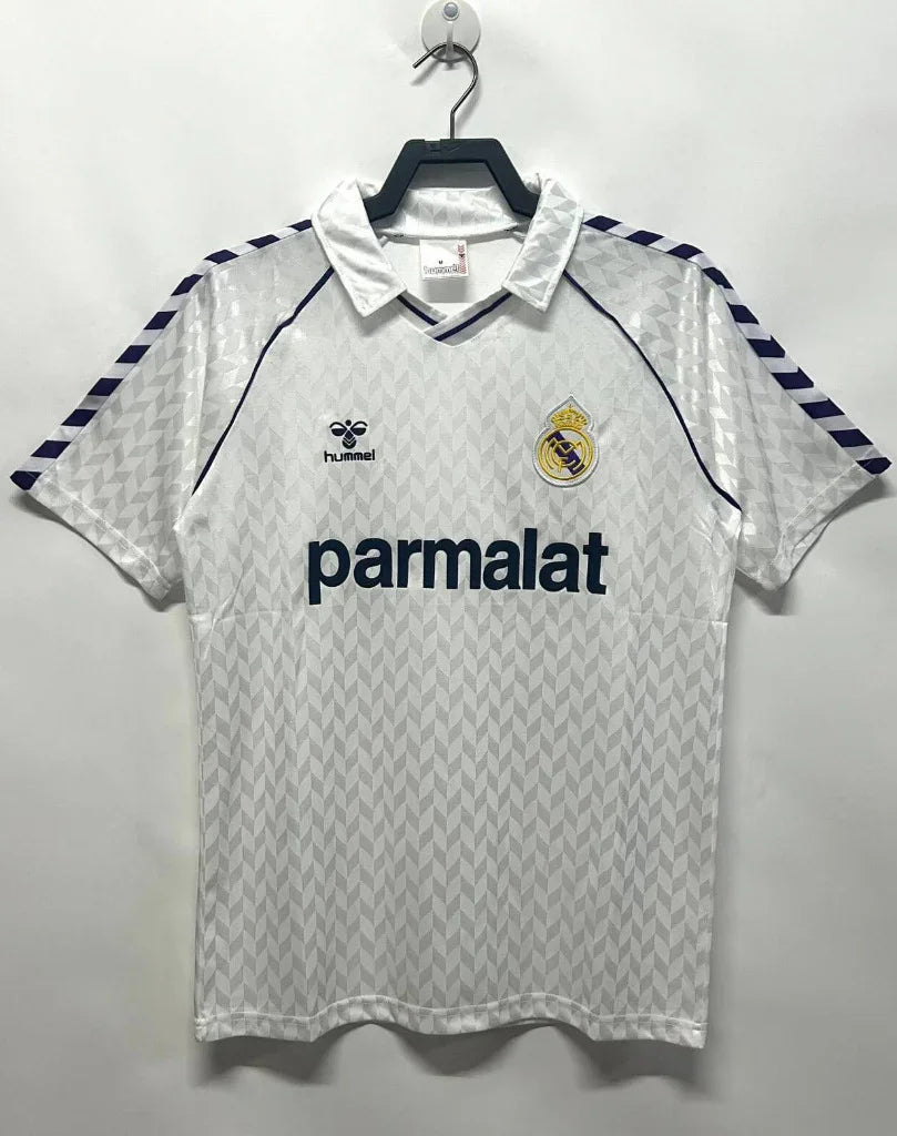 Real Madrid 1986/87 Vintage Retro Home Stadium Jersey - Concept Kits