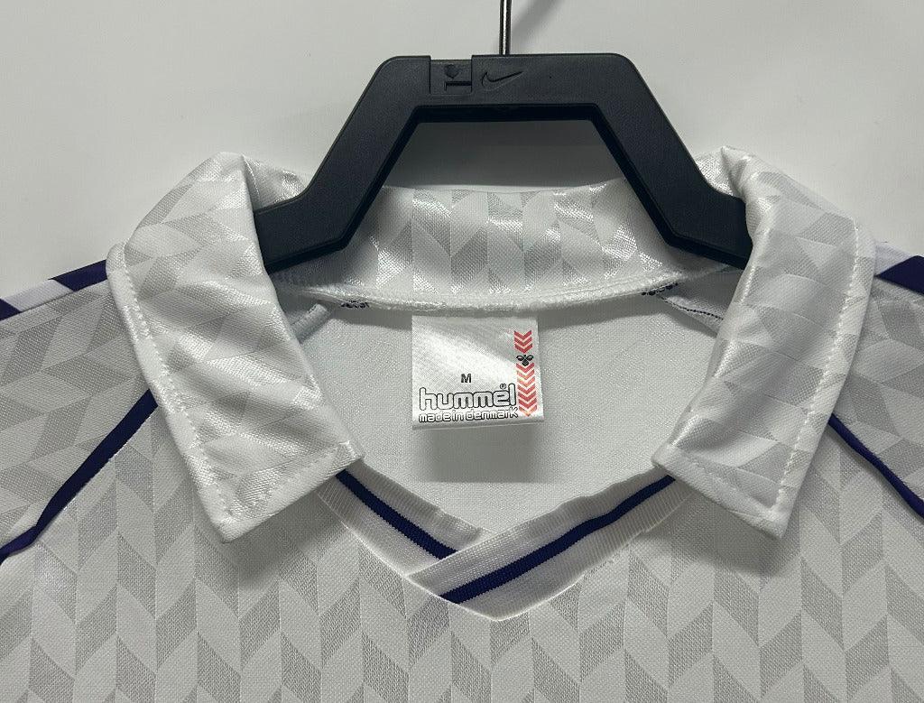 Real Madrid 1986/87 Vintage Retro Home Stadium Jersey - Concept Kits