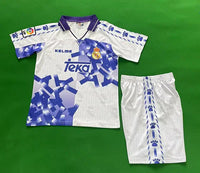 Real Madrid 1996/97 Vintage Retro Third Kids Jersey Set