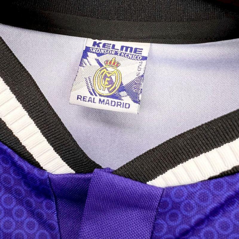 Real Madrid 1997/98 Vintage Retro Away Jersey