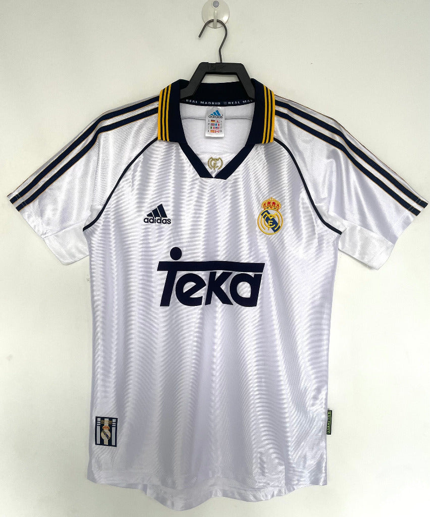 Real Madrid 1998/00 Vintage Retro Home Jersey - Concept Kits