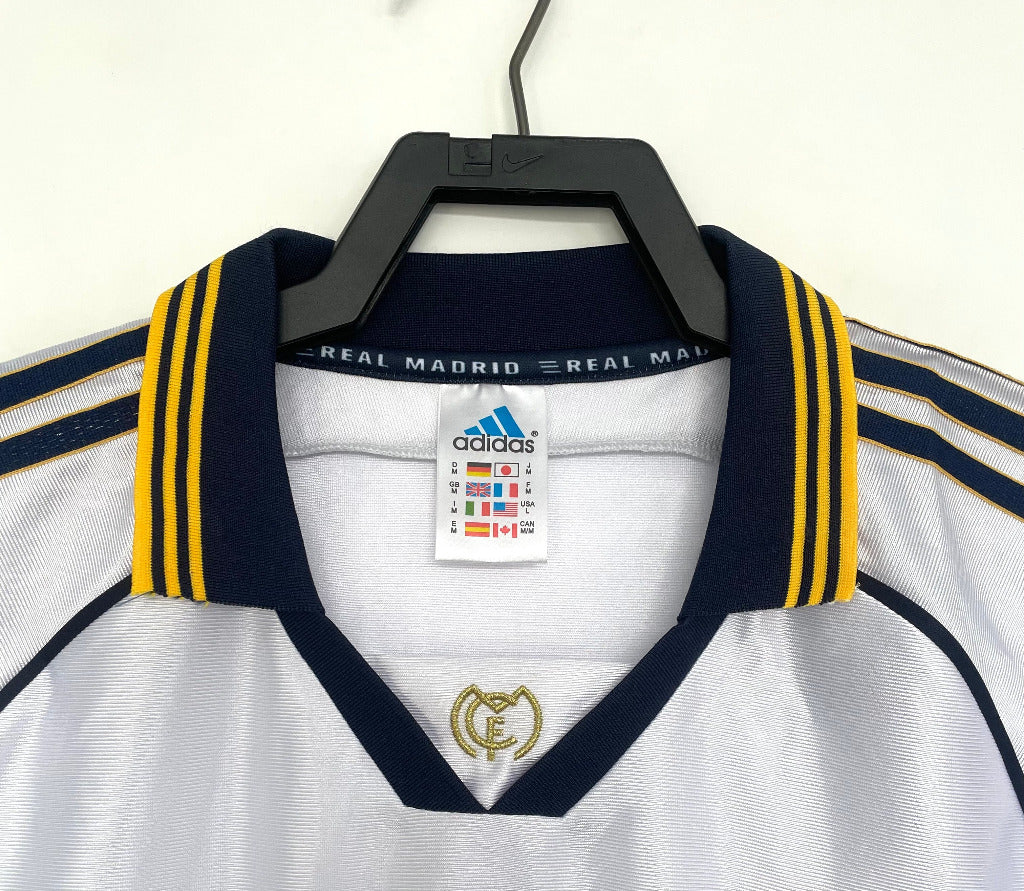 Real Madrid 1998/00 Vintage Retro Home Jersey - Concept Kits