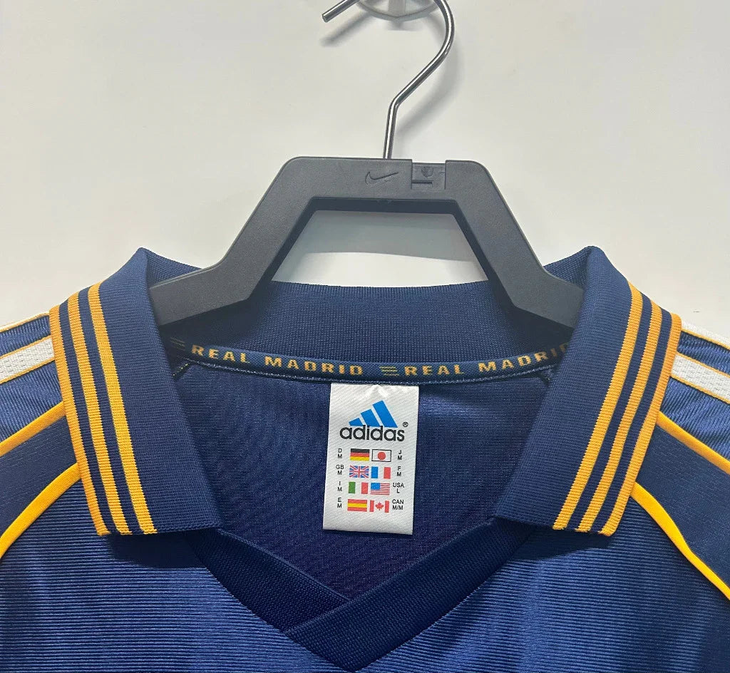 Real Madrid 1998/00 Vintage Retro Second Away Game Jersey - Concept Kits