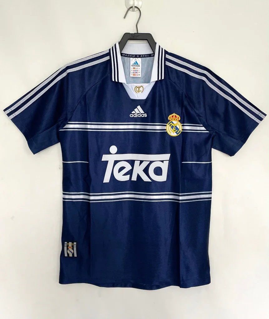 Real Madrid 1998/99 Vintage Retro Away Jersey - Concept Kits