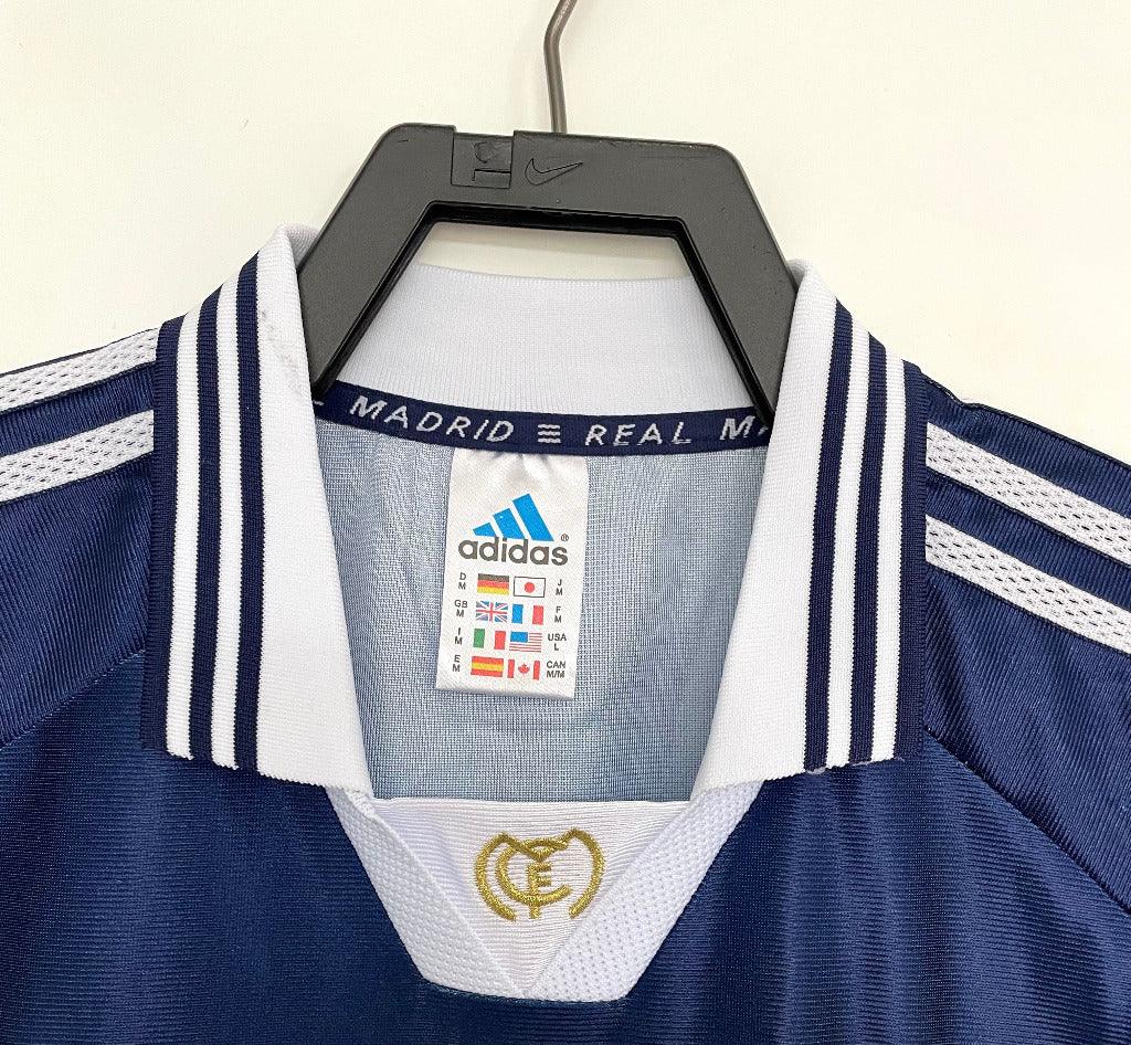 Real Madrid 1998/99 Vintage Retro Away Jersey - Concept Kits