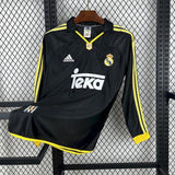Real Madrid 1998/99 Vintage Retro Away Long Sleeve Jersey