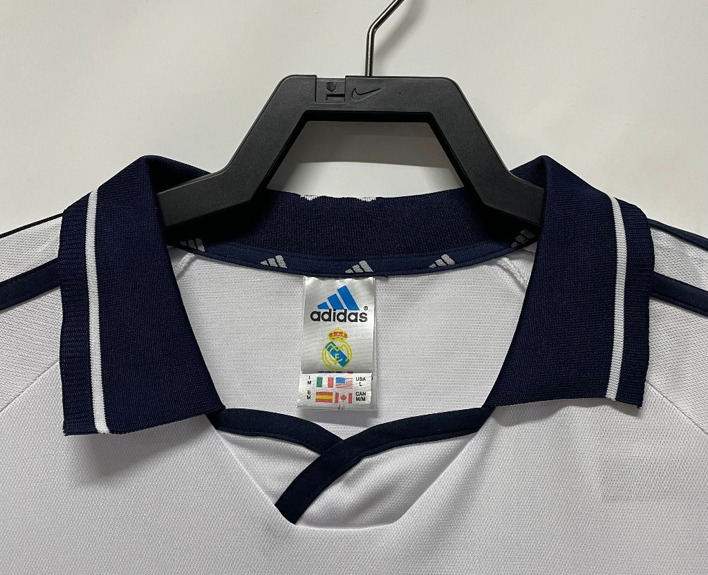 Real Madrid 2000/01 Vintage Retro Home Jersey - Concept Kits