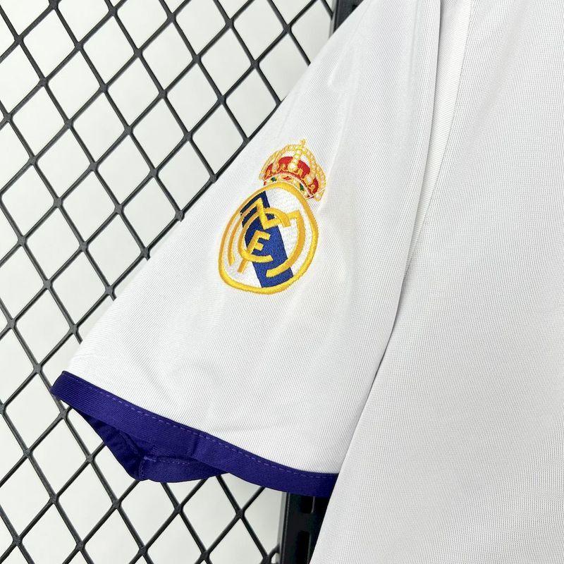 Real Madrid 2002/03 Retro Purple/White Double Sided Style Third Jersey