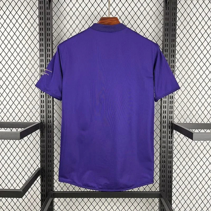 Real Madrid 2002/03 Retro Purple/White Double Sided Style Third Jersey