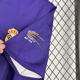 Real Madrid 2002/03 Retro Purple/White Double Sided Style Third Jersey