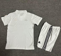 Real Madrid 2002/03 Vintage Retro Home Kids Jersey Set