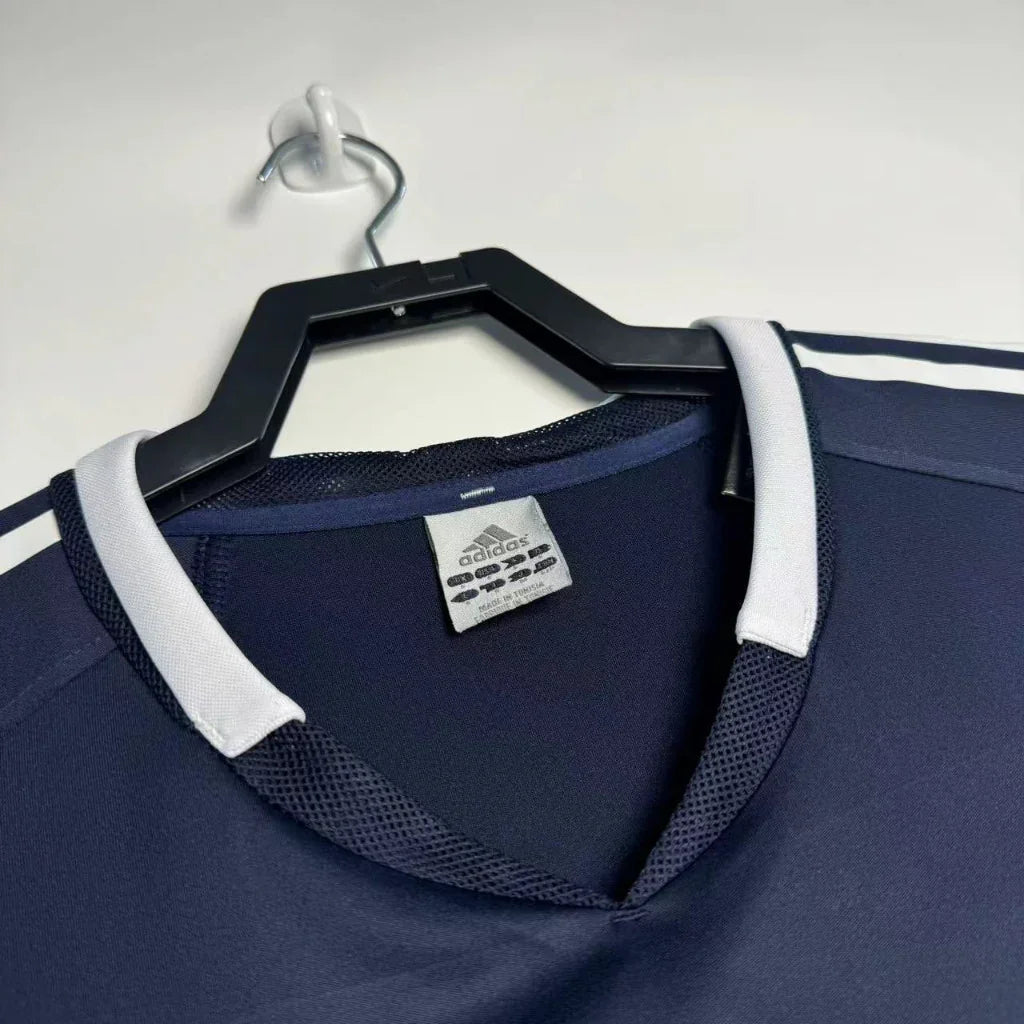 Real Madrid 2004/05 Vintage Retro Navy Home Stadium Jersey - Concept Kits