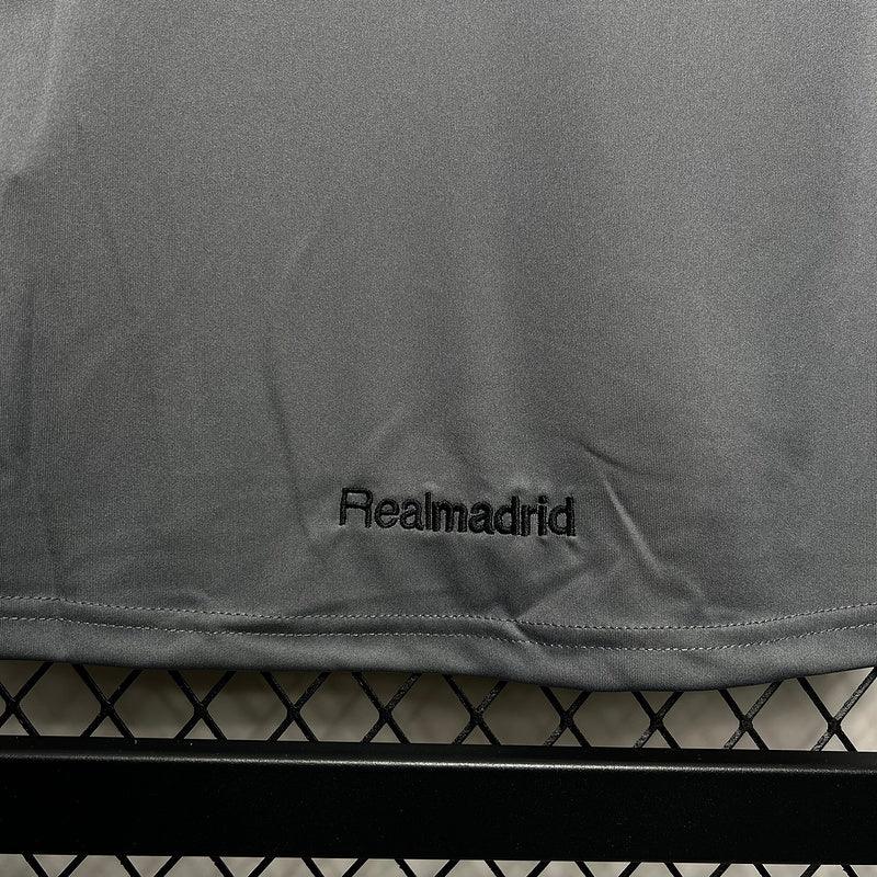 Real Madrid 2005/06 Vintage Retro Gray/Black Third Away Jersey
