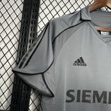 Real Madrid 2005/06 Vintage Retro Gray/Black Third Away Jersey