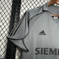 Real Madrid 2005/06 Vintage Retro Gray/Black Third Away Jersey
