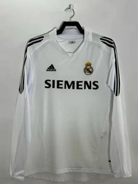 Real Madrid 2005/06 Vintage Retro Home Long Sleeves Jersey - Concept Kits