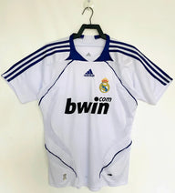 Real Madrid 2007/08 Vintage Retro Home Jersey - Concept Kits