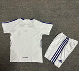 Real Madrid 2007/08 Vintage Retro Home Kids Jersey Set
