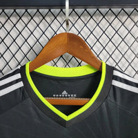 Real Madrid 2010/11 Vintage Retro Black Away Long Sleeve Jersey