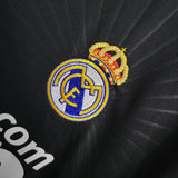 Real Madrid 2010/11 Vintage Retro Black Away Long Sleeve Jersey