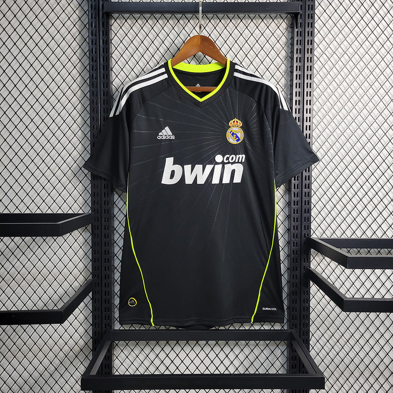 Real Madrid 2010/11 Vintage Retro Black Third Away Jersey