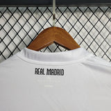 Real Madrid 2010/11 Vintage Retro White Home Long Sleeve Jersey