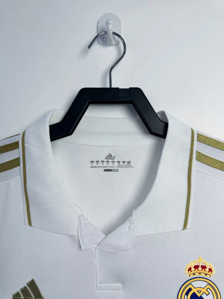 Real Madrid 2011/12 Vintage Retro Home Long Sleeve Jersey - Concept Kits