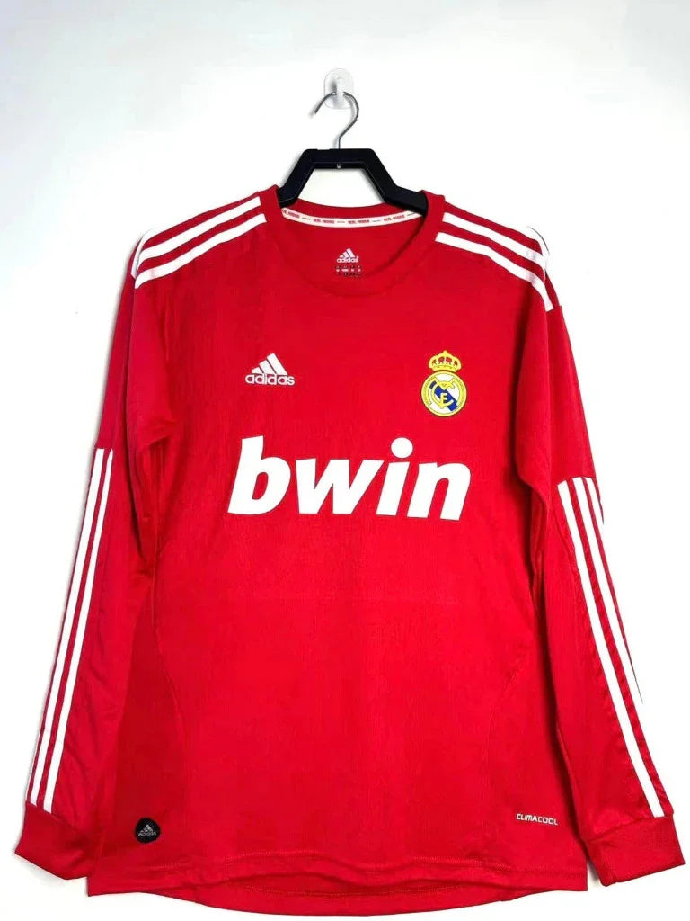 Real Madrid 2011/12 Vintage Retro Second Away Long Sleeve Jersey - Concept Kits