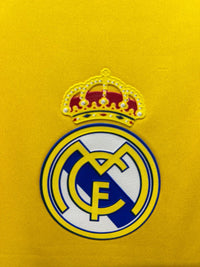 Real Madrid 2011/12 Vintage Retro Yellow Goalkeeper Jersey - Concept Kits