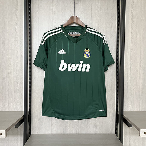 Real Madrid 2012/13 Vintage Retro Green Third Jersey