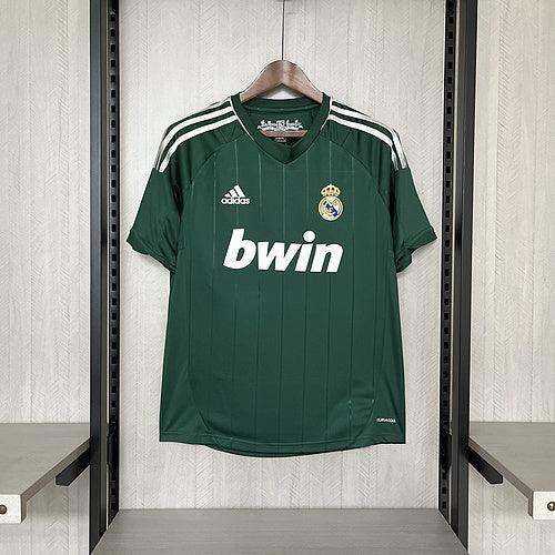 Real Madrid 2012/13 Vintage Retro Green Third Jersey