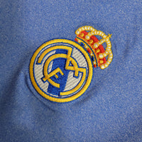 Real Madrid 2013/14 Vintage Retro Blue Away Jersey