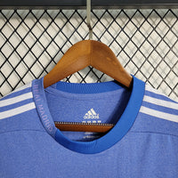 Real Madrid 2013/14 Vintage Retro Blue Away Jersey