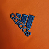 Real Madrid 2013/14 Vintage Retro Orange Second Away Long Sleeved Jersey