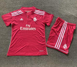 Real Madrid 2014/15 Vintage Retro Away Kids Jersey Set