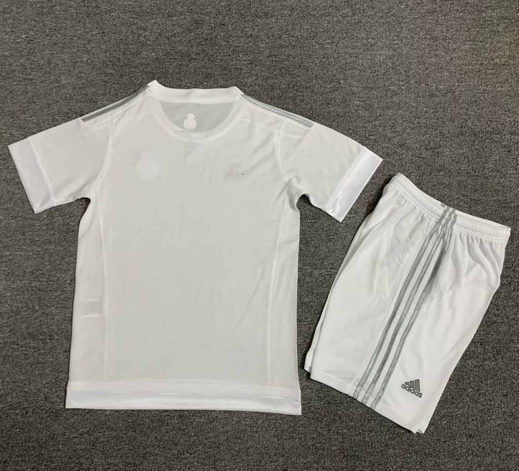 Real Madrid 2015/16 Vintage Retro Home Kids Jersey Set