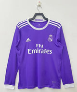 Real Madrid 2016/17 Vintage Retro Away Long Sleeve Jersey - Concept Kits