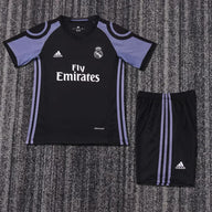 Real Madrid 2016/17 Vintage Retro Second Away Kids Jersey Set