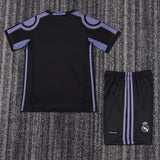 Real Madrid 2016/17 Vintage Retro Second Away Kids Jersey Set