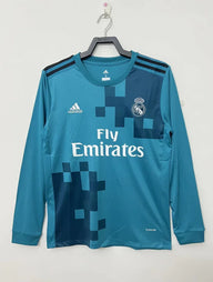 Real Madrid 2017/18 Second Guest Long Sleeve Jersey - Concept Kits