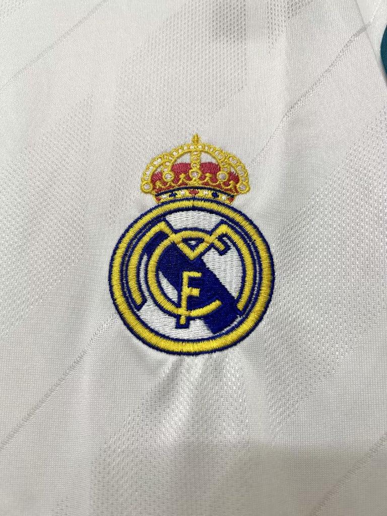 Real Madrid 2017/18 Vintage Retro Home Stadium Jersey - Concept Kits