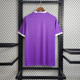 Real Madrid 2017/18 Vintage Retro Purple Away Jersey