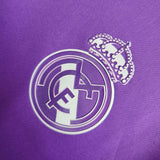 Real Madrid 2017/18 Vintage Retro Purple Away Jersey