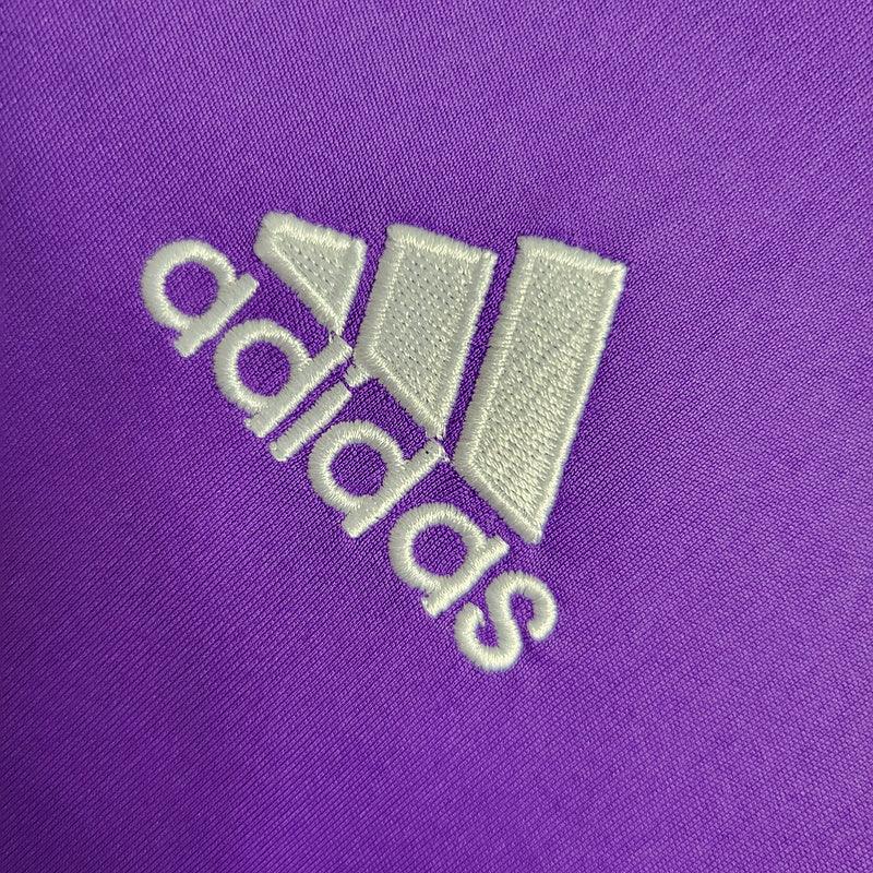 Real Madrid 2017/18 Vintage Retro Purple Away Jersey
