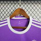 Real Madrid 2017/18 Vintage Retro Purple Away Jersey