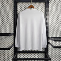 Real Madrid 2019/20 Vintage Retro Home Stadium Long Sleeve Jersey
