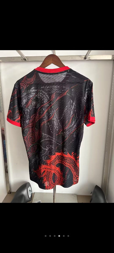 Real Madrid 25/26 Black and Red Dragon Special Edition Jersey - Concept Kits